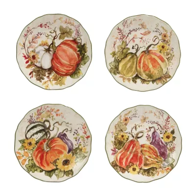 Certified International Harvest Morning 16-pc. Earthenware Dinnerware Set