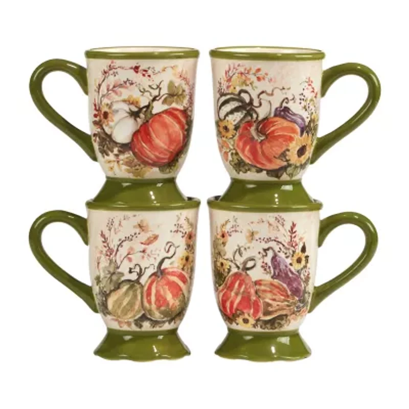 Certified International Harvest Morning 16-pc. Earthenware Dinnerware Set