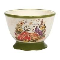 Certified International Harvest Morning 4-pc. Earthenware Ice Cream Bowl