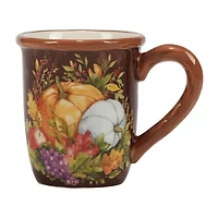 Certified International Harvest Blessings 4-pc. Holiday Coffee Mug
