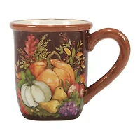 Certified International Harvest Blessings 4-pc. Holiday Coffee Mug