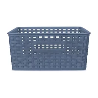 Home Expressions Medium Durable Plastic Weave Storage Bins