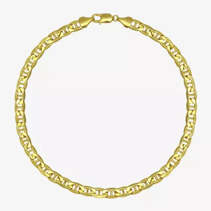 10K Yellow Gold 22" Hollow Mariner Chain