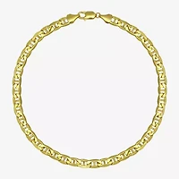 10K Yellow Gold 22" Hollow Mariner Chain