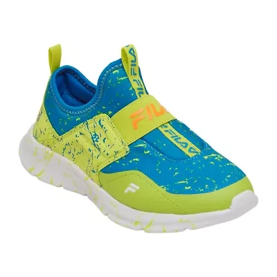 FILA Landbuzzer Speckle Little & Big Kid Boys Running Shoes