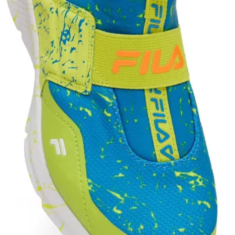 FILA Landbuzzer Speckle Little & Big Kid Boys Running Shoes