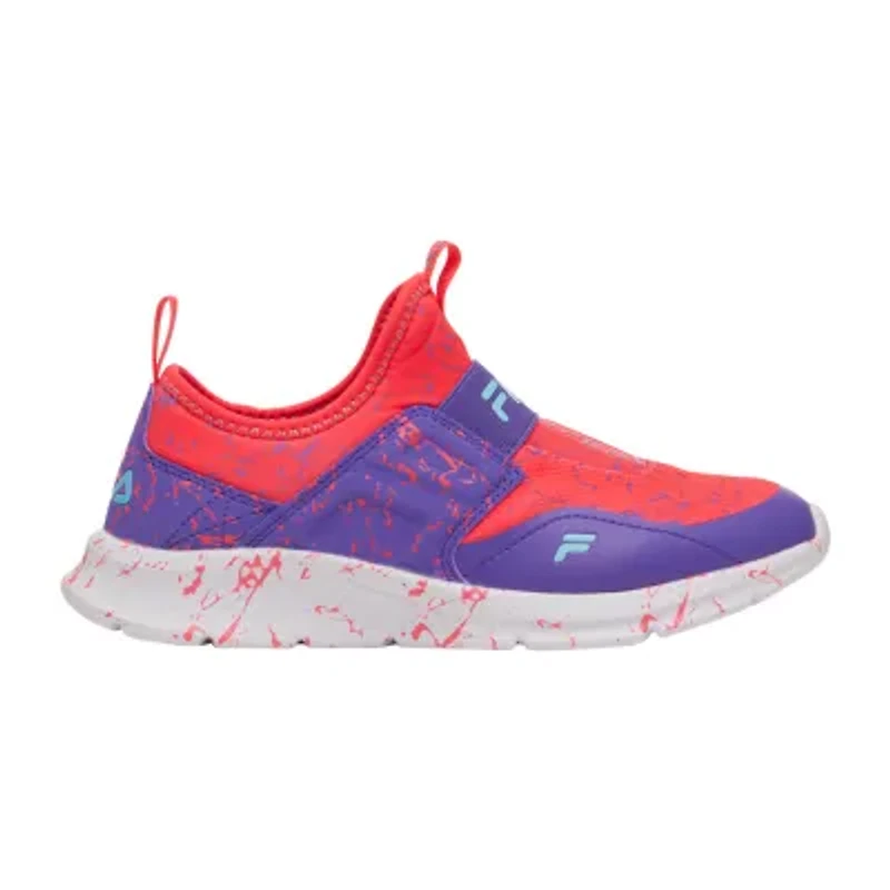 FILA Landbuzzer Speckle Little Kid Girls Running Shoes