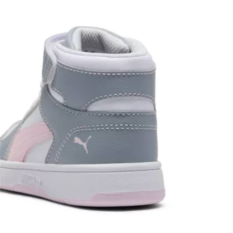 PUMA Rebound Layup Little Kid Girls Basketball Shoes