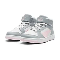 PUMA Rebound Layup Little Kid Girls Basketball Shoes