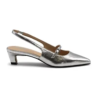 Style Charles Adrenaline Womens Pointed Closed Toe Kitten Heel Pumps