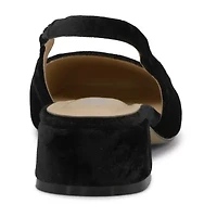 Style Charles Zalo Womens Square Closed Toe Slip-On Shoe