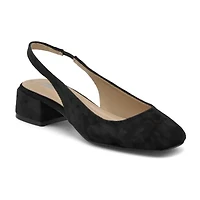 Style Charles Zalo Womens Square Closed Toe Slip-On Shoe