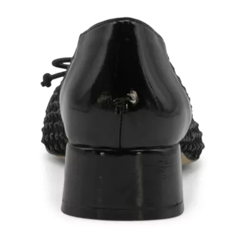 Style Charles Zena Womens Square Closed Toe Slip-On Shoe