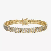 Sparkle Allure Womens Natural Diamond Accent 7.25 Inch Tennis Bracelet