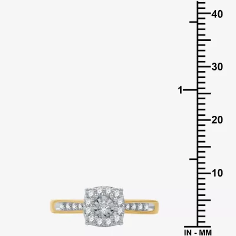 I Said Yes (H-I / I1) Womens 3/8 CT. T.W. Lab Grown White Diamond Sterling Silver or 14K Gold Over Bridal Set