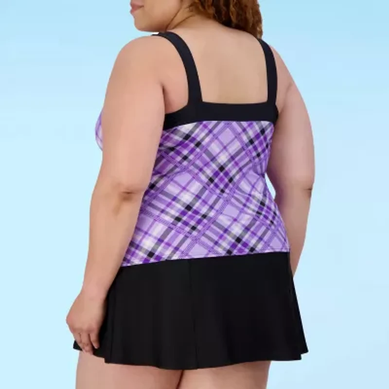 ZeroXposur Tankini Swimsuit Top Plus