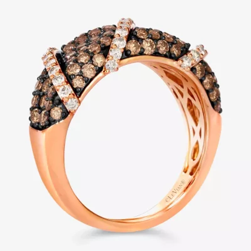 Le Vian® Ring featuring Chocolate Diamonds® Nude Diamonds™ set 14K Strawberry Gold®