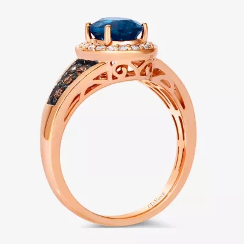 Le Vian® Ring featuring 5/8 CT. Neopolitan Opal™ 1/5 Chocolate Diamonds® 1/6 Nude Diamonds™ set 14K Honey Gold™