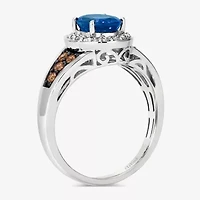 Le Vian® Ring featuring Blueberry Tanzanite® Chocolate Diamonds® Nude Diamonds™ set in 14K Vanilla Gold®