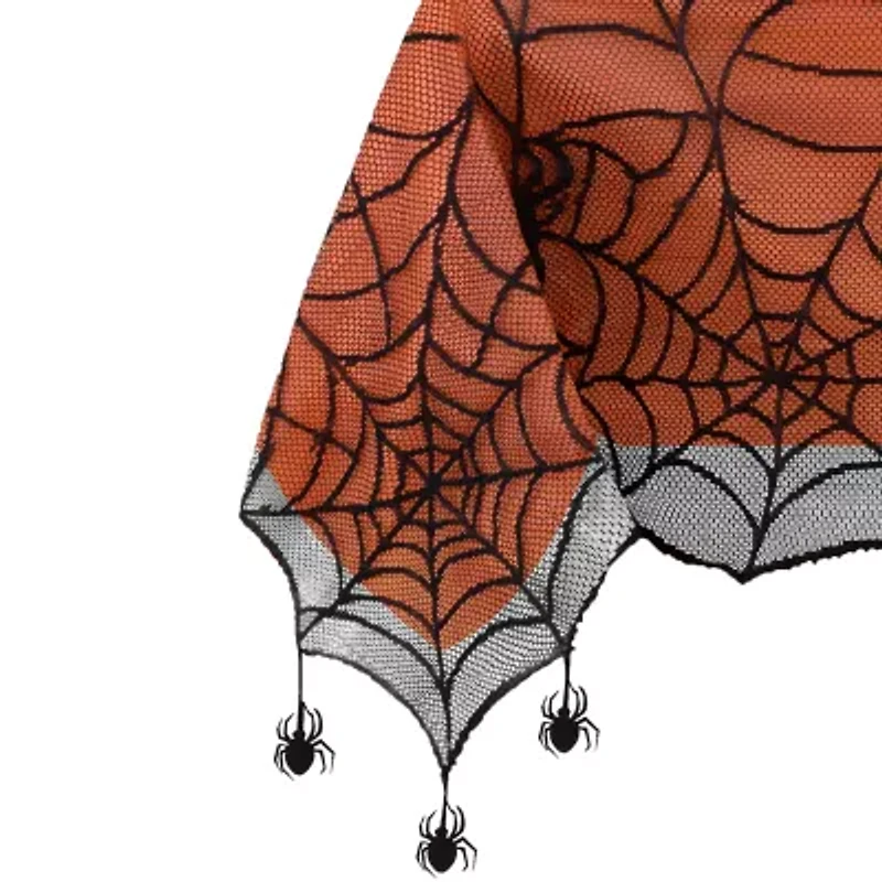 Elrene Home Fashions Crawling Halloween Tablecloth, 60"x84"