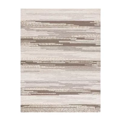 Martha Stewart Edna Stripe Hand Tufted Indoor Rectangular Area Rug