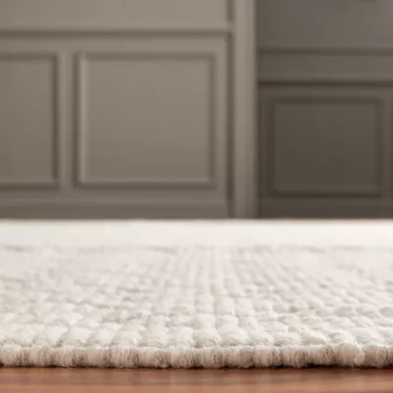 Martha Stewart Lyla Geometric Woven 6' X 6' Indoor Round Area Rug