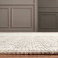 Martha Stewart Lyla Geometric Woven 6' X 6' Indoor Round Area Rug