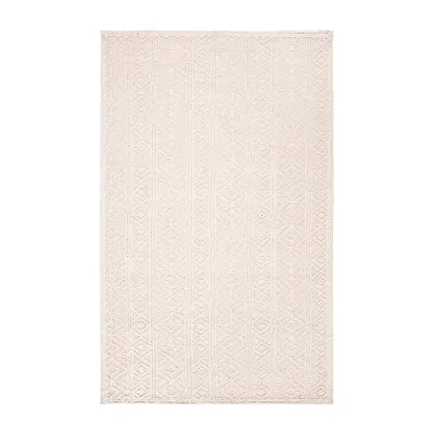 Martha Stewart Riley Bordered Hand Tufted Indoor Rectangular Area Rug