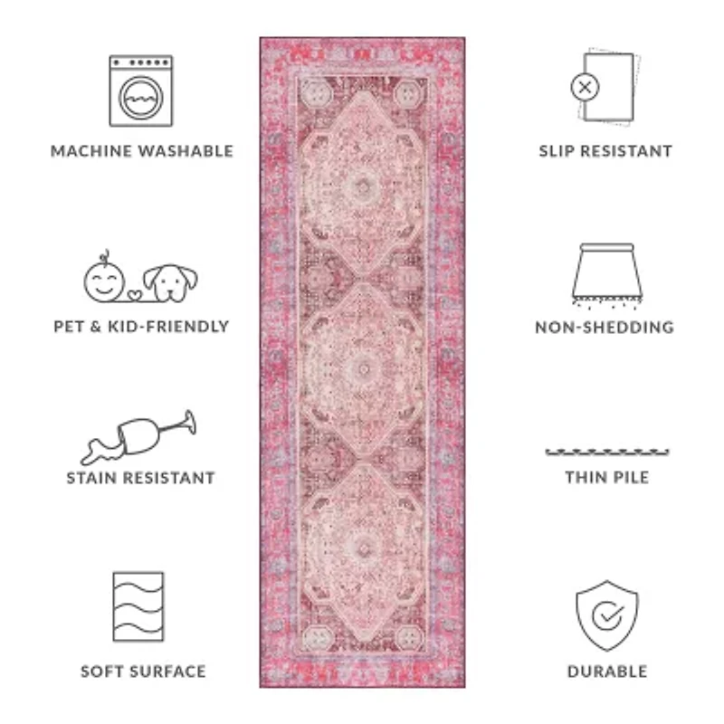 Safavieh Tucson Theo 30"X96" Indoor Rectangular Runner