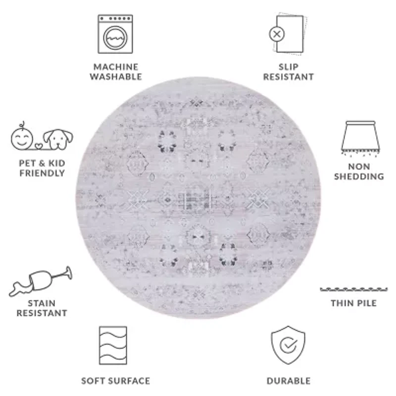 Safavieh Tucson Alexa Indoor Round Area Rug