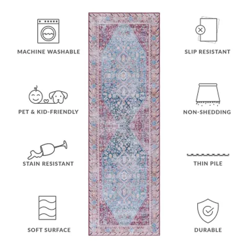 Safavieh Tucson Mellie 30"X96" Indoor Rectangular Runner