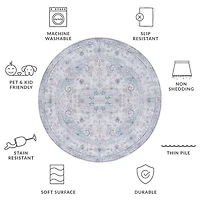 Safavieh Tucson Luna Indoor Round Area Rug