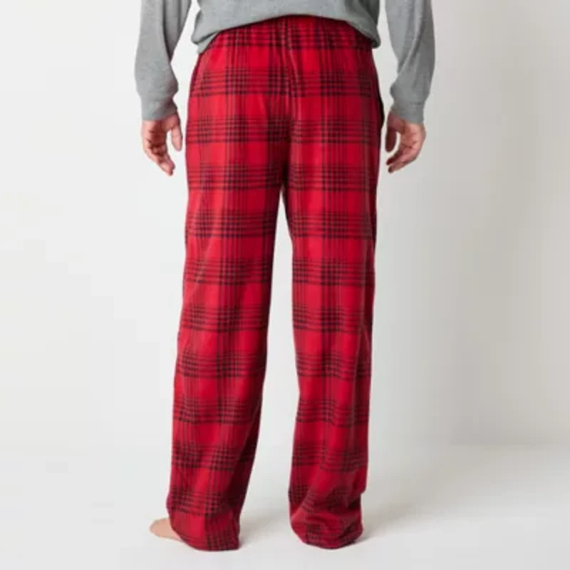 St. John's Bay Mens Tall Microfleece Pajama Pants