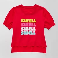 Jamey Perry x JCPenney Womens Adaptive "Swell" Short-Sleeve Sweater