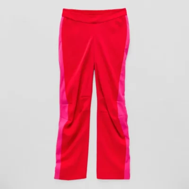 Jamey Perry x JCPenney Womens Adaptive Colorblock Wide-Leg Suit Pant