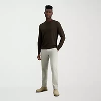 Haggar Mens Crew Neck Long Sleeve Pullover Sweater