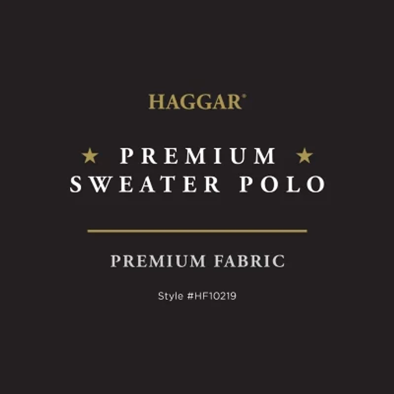 Haggar Mens Short Sleeve Pullover Sweater