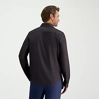 Haggar Performance Mens Long Sleeve Slim Fit Button-Down Shirt