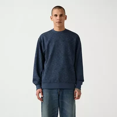 Levi's® Mens Crew Neck Long Sleeve Sweatshirt