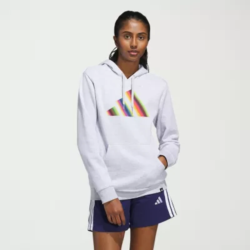 adidas Womens Long Sleeve Fleece Active Hoodie