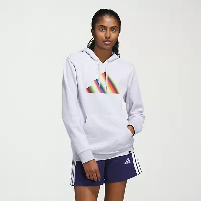 adidas Womens Long Sleeve Fleece Active Hoodie