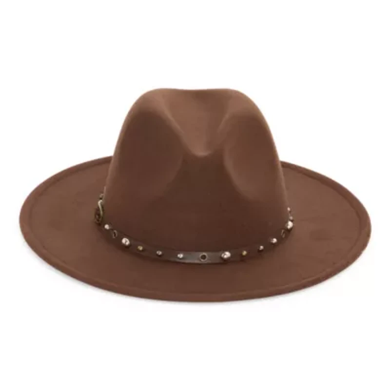 a.n.a Stone Band Womens Panama Hat