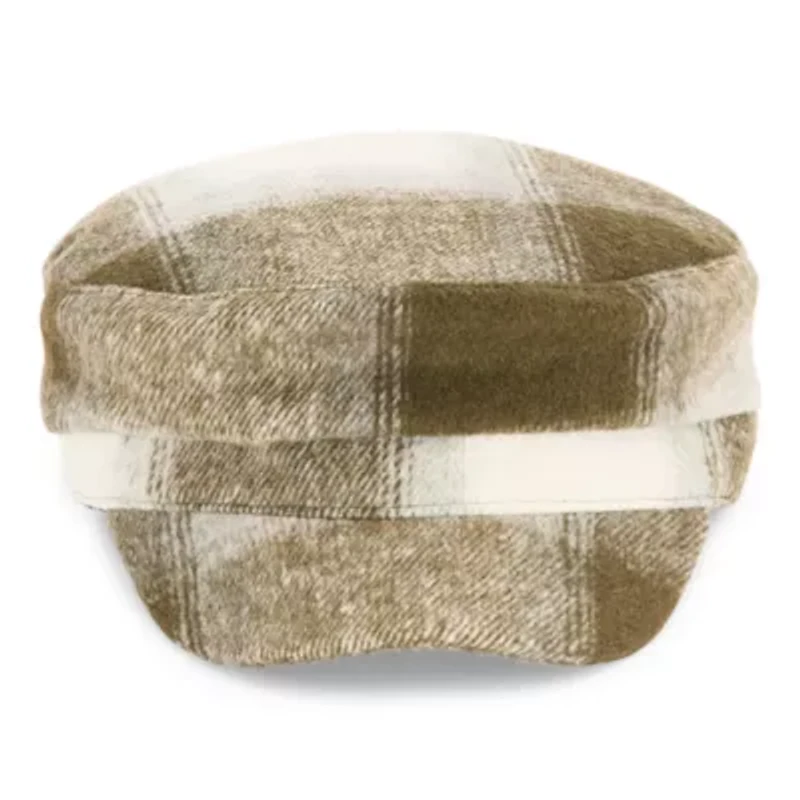 a.n.a Menswear Plaid Womens Cadet Hat
