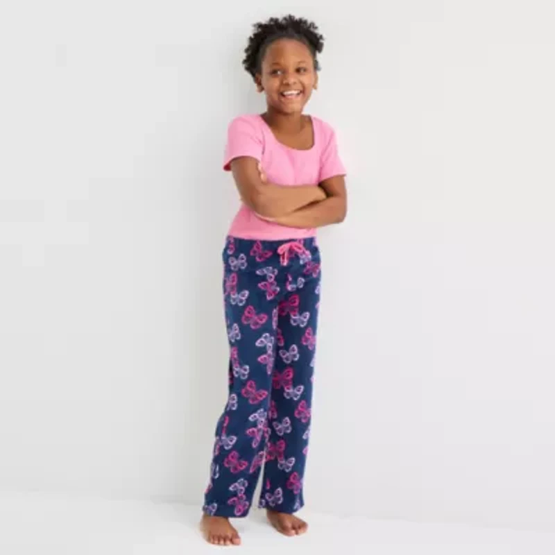 Joyful Moments Little & Big Kid Girls Fleece Pajama Pants