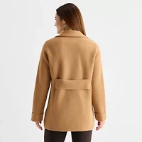 Liz Claiborne Womens Midweight Peacoat