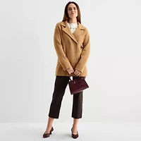 Liz Claiborne Womens Midweight Peacoat