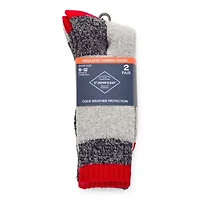 St. John's Bay Thermal Mens 2 Pair Boot Socks