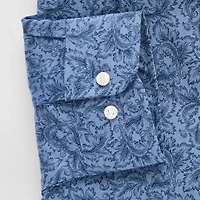 Stafford Advanced Performance Sweat Repel Mens Classic Fit Long Sleeve Dress Shirt