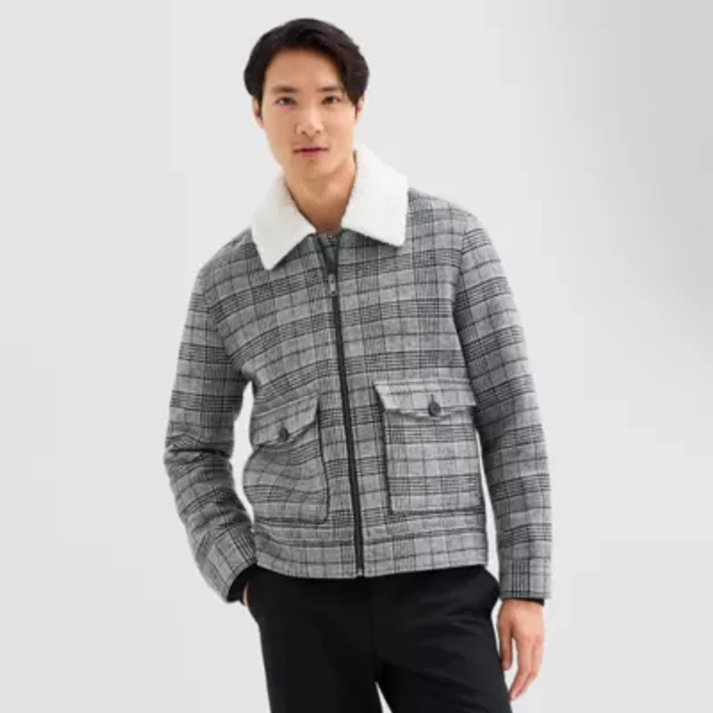 J. Ferrar Mens Midweight Bomber Jacket