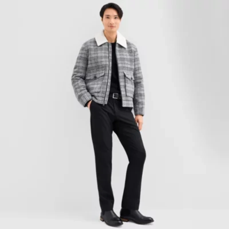 J. Ferrar Mens Midweight Bomber Jacket